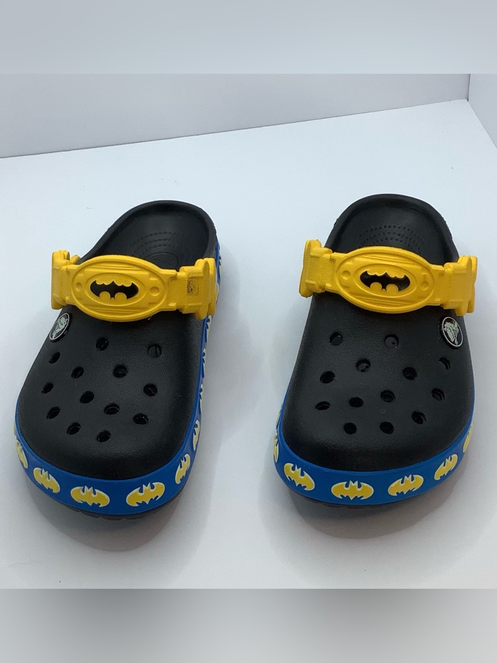 CROCS Boy Girl Batman Black Yellow Blue